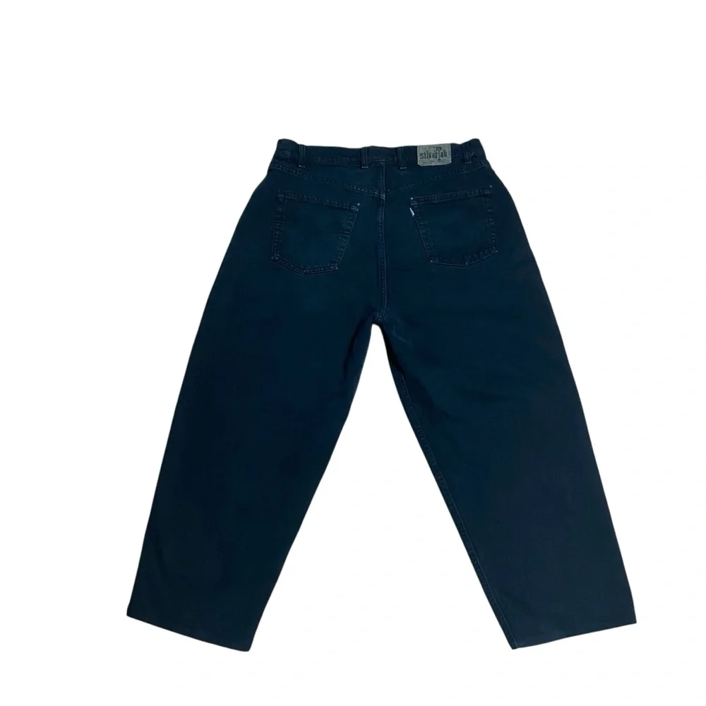 Vintage Levi’s SilverTab Purple Label 90s Baggy Black Jeans Y2K